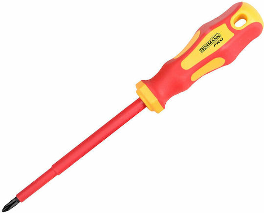 Bormann Pro Magnetic Șurubelniță Electricianului VDE 1000V Cruce Dimensiunea PH2x100mm BHT7090