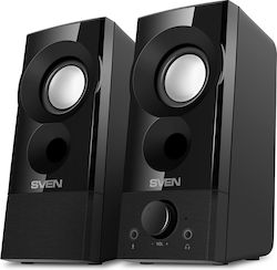 Sven 357 2.0 with Power 6W in Black Color Sven 357 2.0 with Power 6W in Black Color