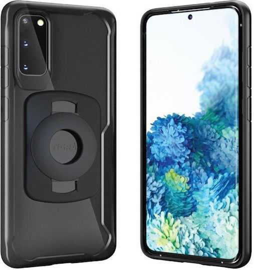 Tigra Sport FitClic Neo Back Cover Σιλικόνης Μαύρο (Galaxy S20+)