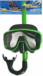 Summertiempo Kids' Diving Mask Set with Respirator Green