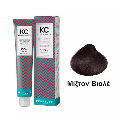 Faipa Perfecta Keratin Color Haarfarbe kein Ammoniak Mixton Violet 100ml