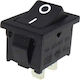 On-Off switch Rocker 2P 10A / 250V 1pcs