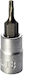 Walnut with Torx Head and Socket 1/4'' T8