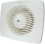 NX348 Wall-mounted Ventilator Bathroom 120mm White