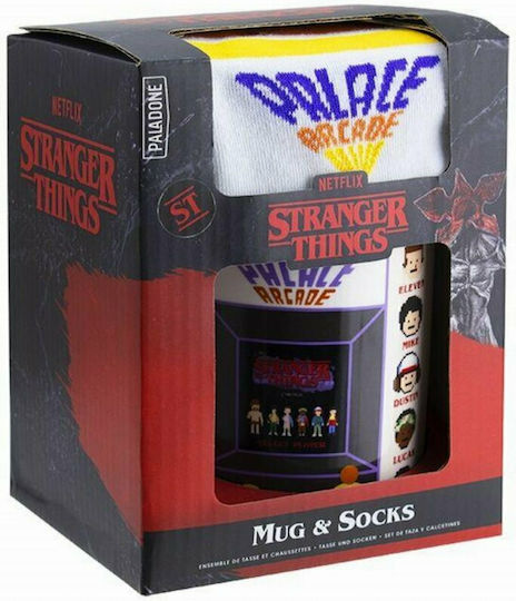 Paladone Stranger Things Becher Keramik Mehrfarbig 300ml 2Stück