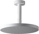 Eurorama Emotion Rotund Cap de duș 20cm Alb mat