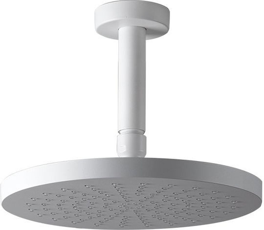 Eurorama Emotion Rotund Cap de duș 20cm Alb mat