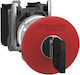 Schneider Electric Harmony XB4 On-Off switch Key Switch latching Red 1pcs