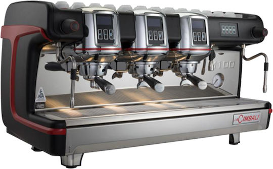 La Cimbali M100 Attiva HDΑ DT/2 Commercial Espresso Machine 2-Group W83.2xD56.7xH58.2cm