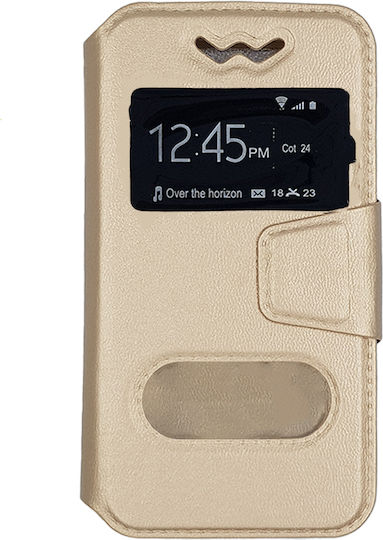 Universal S-View Калъф за книги до 3.8" Златист