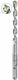 Zhwei Four-Cut Diamond Drill with SDS Plus Shan...