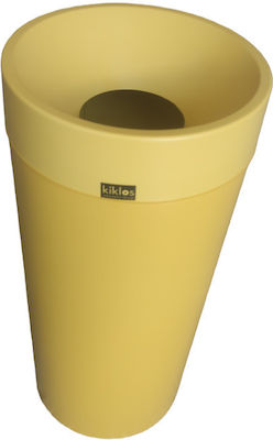 Viomes Recycling Plastic Waste Bin 36lt Yellow