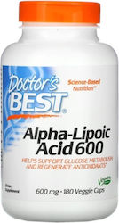 Doctor's Best Алфа Липоева Киселина 600мг 180 Капсули Doctor's Best Алфа Липоева Киселина 600мг 180 Капсули