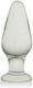 Lovetoy Glass Romance Anal Plug Transparent 12cm