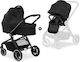 Hauck Move So Simply Set Adjustable 2 in 1 Baby Stroller Suitable for Newborn Black