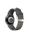 Λουράκι Δερμάτινο Γκρι (Galaxy Watch (46mm) / Gear S3Huawei Watch GT/GT Pro 2/3/4/5 / Ultimate 46mm)