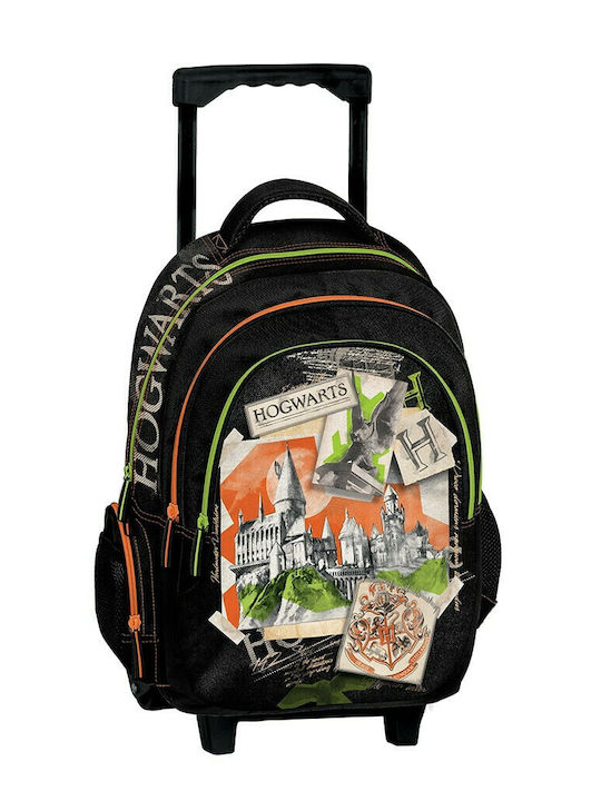 Graffiti Harry Potter Hogwarts School Bag Trolley Elementary, Elementary Multicolored