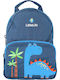 Littlelife Dinosaur Σχολική Τσάντα Πλάτης Νηπιαγωγείου Μπλε 18 x 9 x 24εκ