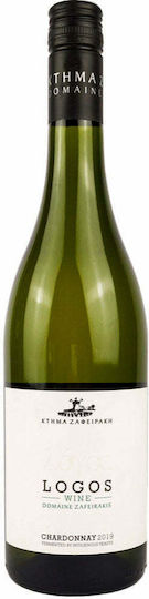 Κτήμα Ζαφειράκη Κρασί Logos Chardonnay Λευκό Ξηρό 750ml