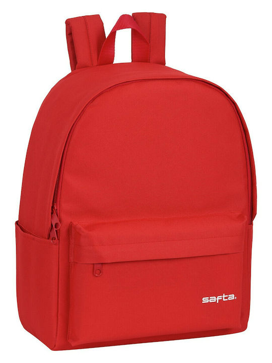 Safta Schulranzen Rucksack Junior High-High School in Rot Farbe 16Es