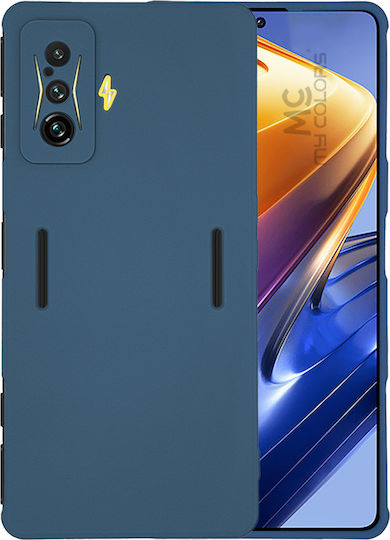Sonique Back Cover Σιλικόνης Μπλε Σκούρο (Poco F4 GT)