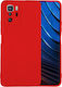 Sonique Back Cover Σιλικόνης Κόκκινο (Poco X3 GT)