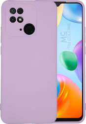 Sonique Back Cover Σιλικόνης Μωβ (Redmi 10C)