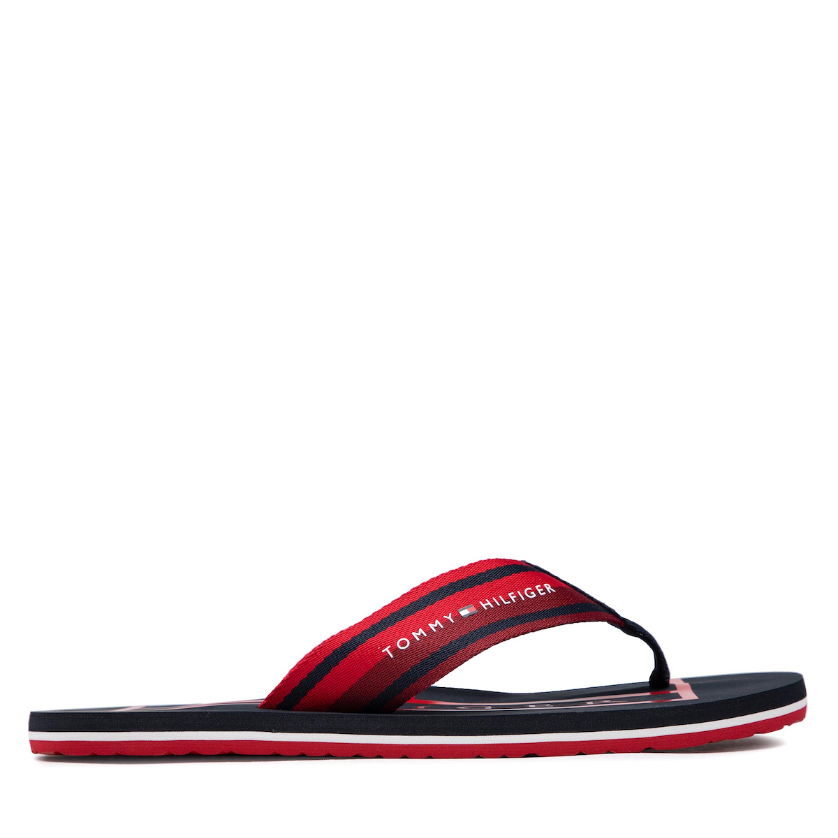Tommy Hilfiger Ανδρικά Flip Flops Κόκκινα FM0FM04066XLG Skroutz.gr
