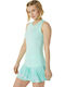 ASICS Women's Athletic Blouse Sleeveless Turquoise