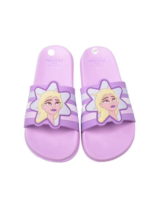 Disney Kids' Slides Frozen Lilac