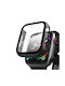 Fullbody Plastic with Tempered Glass Case in Black Colour for Apple Watch 42mm