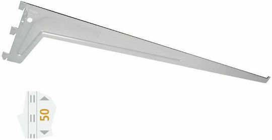 Element-System ES Pro T600 Ръкохватка за рафтове Dexion Сребрист с 3 Куки Дължина 60см.