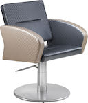 Agv Group Davida Ηairdresser Chair with Adjustable Height Beige