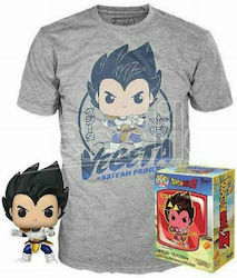 Funko Pop! Tees Animație: Dragon Ball Z - Vegeta (XL) - (XL)