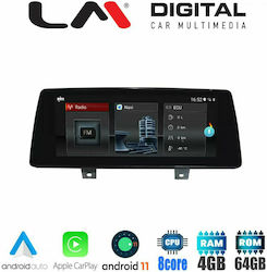 LM Digital Sistem Audio Auto pentru BMW Serie 5 (G30) / Seria 5 2017+ (Bluetooth/USB/AUX/WiFi/GPS) cu Ecran Tactil 10.25"