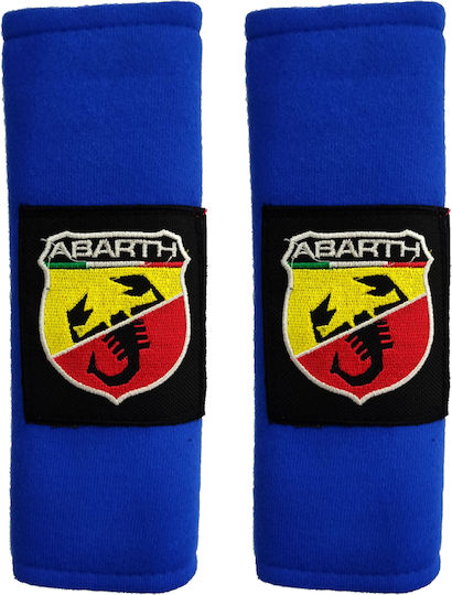 Race Axion Autositzgurt-Pads Abarth Blau 2Stück