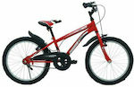 Umit Tec Ares 20" Παιδικό Ποδήλατo BMX Κόκκινο