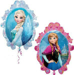 Μπαλόνι Foil Frozen Anna Πολύχρωμο 51εκ. (Διάφορα Σχέδια/Χρώματα)
