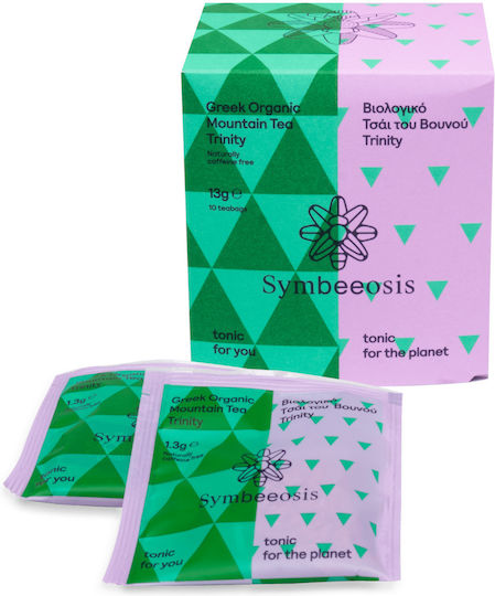 Symbeeosis Τσάι του Βουνού Βιολογικό Προϊόν Trinity 10 Φακελάκια