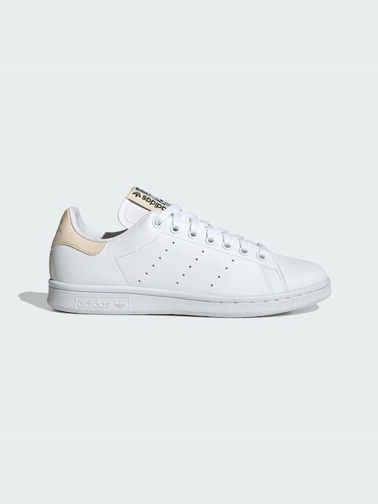 Adidas Stan Smith Γυναικεία Sneakers Cloud White / Bliss Orange / Almost Blue