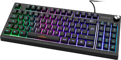 Deltaco DK230 Gaming Tastatur Tenkeyless mit RGB-Beleuchtung (Englisch UK)