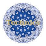 Magma Slipmat από Τσόχα Technics Bandana 2 2τμχ με Σχέδιο