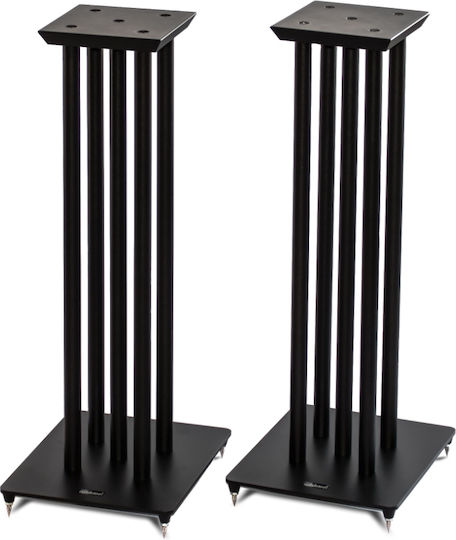 Solidsteel Lautsprecherständer Boden NS-7 (Paar) in Schwarz Farbe