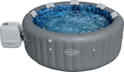 Lay-Z-Spa Santorini Hydrojet Pro Pool Inflatable Jacuzzi 216x216x80cm