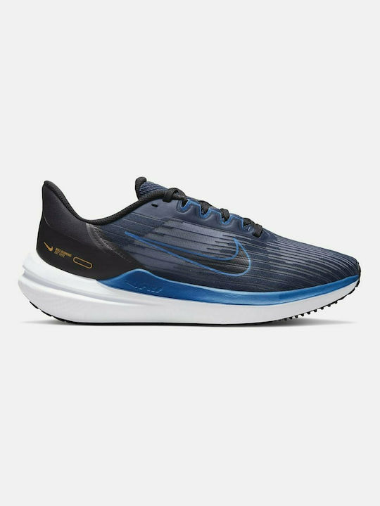 Nike Winflo 9 Ανδρικά Αθλητικά Παπούτσια Running Μπλε