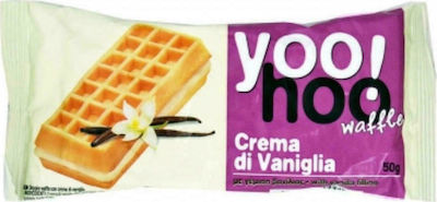 yoo! hoo Waffles with Flavour Βανίλια 50gr 1pcs