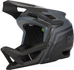 O'neal Transition Flash Full Face Mountain / Downhill Bicycle Helmet Black