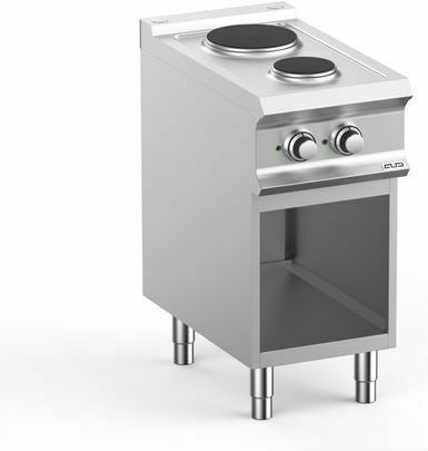 MBM PR74A Ηλεκτρική Εστία Διπλή 4.1kW 40x73x85cm