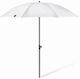 Terra Nation Au Kiri Beach Umbrella Diameter 1.8m with UV Protection and Air Vent White