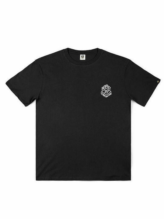 The Dudes Ανδρικό T-shirt Μαύρο με Στάμπα